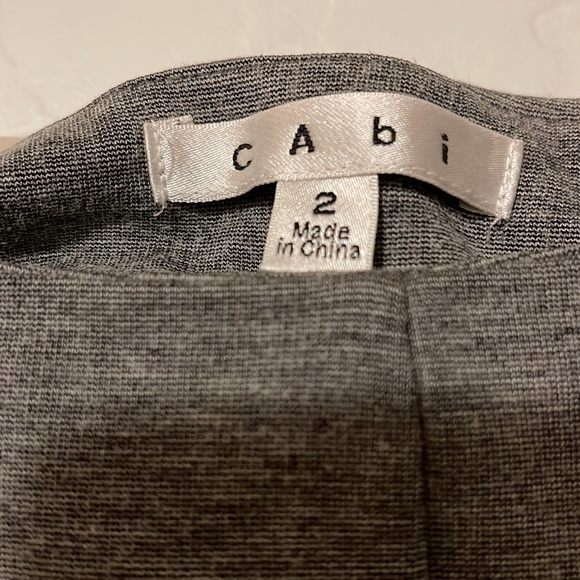 CAbi Newport Gray Straight Leg Pants - Picture 2 of 5